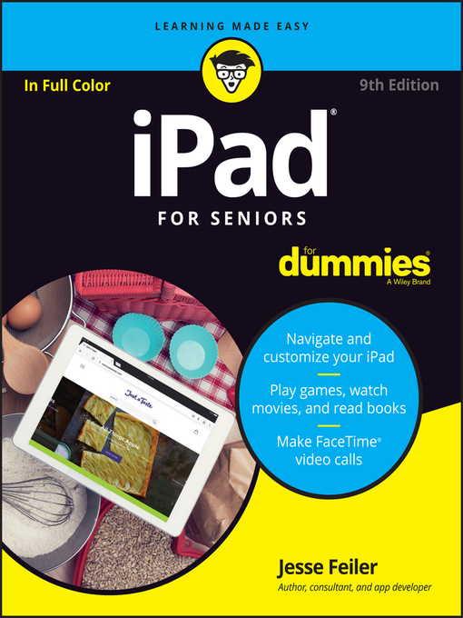 Title details for iPad For Seniors For Dummies by Jesse Feiler - Available